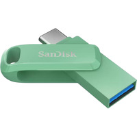SanDisk Ultra Dual Drive Go USB Type-C 64 GB, Chiavetta USB verde