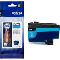Brother LC427XLC cartuccia d'inchiostro 1 pz Originale Ciano Ciano, 1 pz, 5000 pagine, Confezione singola