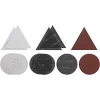 EINHELL Set di fogli abrasivi a rete per levigatrice per cartongesso, Ø 225mm, Foglio abrasivo 