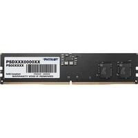 Patriot Signature PSD58G480041 memoria 8 GB 1 x 8 GB DDR5 4800 MHz Nero, 8 GB, 1 x 8 GB, DDR5, 4800 MHz, 288-pin DIMM