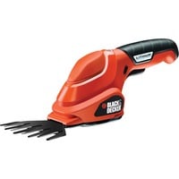 BLACK+DECKER GSL200 cesoia per erba cordless 8 cm 3,6 V Litio Nero, Arancione, Forbici per erba arancione , 8 cm, Nero, Arancione, Litio, 3,6 V, 1,1 Ah, 580 g