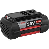 Bosch 1 600 A00 L1M batteria ricaricabile industriale Ioni di Litio 6000 mAh 36 V Nero, 6000 mAh, Ioni di Litio, 36 V, Nero, 1 pz
