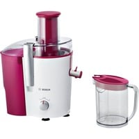 Bosch MES25C0 spremiagrumi Centrifuga spremiagrumi 700 W Ciliegia (frutto), Trasparente, Bianco, Estrattore di succo Berry/Bianco, Centrifuga spremiagrumi, Ciliegia (frutto), Trasparente, Bianco, A gradini, 2 L, 1,25 L, 1,25 L
