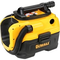 DEWALT DCV584L-QW aspirapolvere a traino 7,5 L Aspiratore a cilindro Secco 300 W Senza sacchetto, Aspira bagnato / asciutto giallo, 300 W, Aspiratore a cilindro, Secco, Senza sacchetto, 7,5 L, Filtro