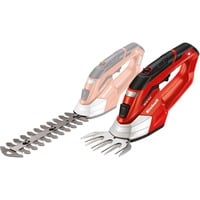 EINHELL GE-CG 12 Li cesoia per erba cordless 12 V Ioni di Litio Nero, Rosso, Argento, Forbici per erba rosso/Nero, 8 ml, 8 mm, Nero, Rosso, Argento, 61 dB, 81 dB, 6 dB