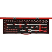 GEDORE R46004049 bussola e set di bussole, chiave combinata   rosso, 5,14 kg, 51 mm