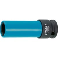 Hazet 903SLG-17 bussola Bussola Impact Blu, chiave combinata   blu, Bussola Impact, Blu, 1 testina/e, 1/2", Metrico, 17 mm