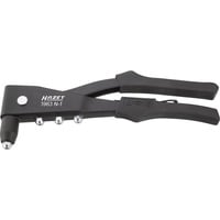 Hazet Pinza manuale per rivetti 1963N-1, Pistola di ribattino Nero