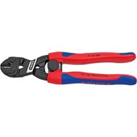 KNIPEX CoBolt Pinze per tagliabulloni, Pinze di taglio Pinze per tagliabulloni, Acciaio al cromo vanadio, Plastica, Blu/Rosso, 20 cm, 370 g