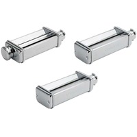 Kenwood MAX980ME accessorio per miscelare e lavorare prodotti alimentari Set di attacchi, Scritto accaio, Set di attacchi, Argento, Alluminio, Cromo, Acciaio inox, 161 mm, 78 mm, 263 mm