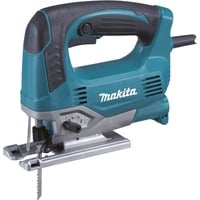 Makita JV0600J seghetto elettrico 650 W 2,4 kg, Puzzle Nero, Blu, 45°, 9 cm, 1 cm, AC, 650 W