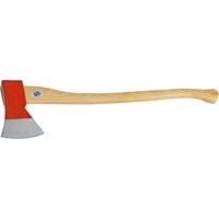Ochsenkopf DANKRE attrezzo per ascia 1 pz, Ascia/Accetta rosso, Asse singolo, Accetta, Legno, 1 pz, Acciaio, Rosso, Argento, Legno