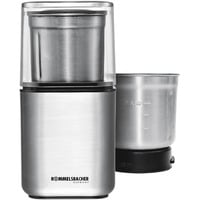 Rommelsbacher EGK 200 macina caffé Macinino a lame 200 W Acciaio inossidabile, Coffee Mill accaio, 200 W, 230 V, 100 mm, 100 mm, 205 mm