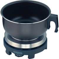Rommelsbacher RK 501/SU piano cottura Nero Superficie piana Piastra sigillata 1 Fornello(i), Piastra riscaldante Nero, Nero, Superficie piana, Piastra sigillata, Acciaio inossidabile, 1 Fornello(i), 8 cm