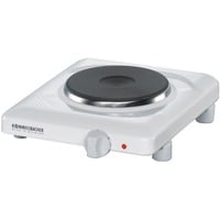 Rommelsbacher THL 1097 piano cottura Bianco Superficie piana 1 Fornello(i), Piastra riscaldante bianco, Bianco, Superficie piana, 1 Fornello(i), 1000 W, 245 mm, 275 mm