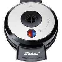 Steba WE 20 VOLCANO (black) 4waffle 700W Nero piastra per waffle, Cialde Nero/Argento, 210 mm, 270 mm, 155 mm, 1,9 kg, 700 W