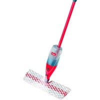 Vileda 152921 spazzolone Secco e bagnato Rosso, Bianco, Tergipavimento rosso/Nero, Laminato, Piastrelle, Legno, Secco e bagnato, Rosso, Bianco