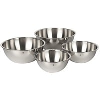 WMF 0645709990 Set di ciotole Rotondo Acciaio inox 4 pz, Chiave accaio, Set di ciotole, Rotondo, Acciaio inox, Acciaio inox, 290 mm, 550 mm