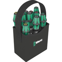 Wera Kraftform 2go 300 punta giradadi 11 pezzo(i), Cacciavite Nero/Verde, 11 pezzo(i), Esagonale