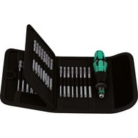 Wera Kraftform Kompakt 62 Set Cacciavite multifunzione, Set di bit Nero/Verde, Nero