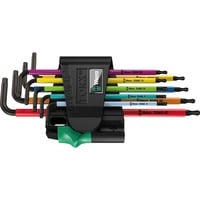 Wera Set di chiavi a brugola 967 SPKL/9 esagonali, Cacciavite 