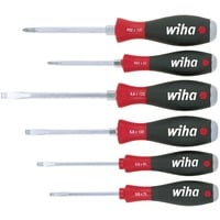 Wiha Set di cacciaviti SoftFinish, 6 pezzi, Cacciavite Nero/Rosso