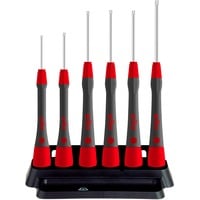 Wiha Set di cacciaviti di precisione PicoFinish, Cacciavite grigio/Rosso