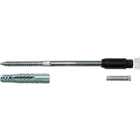 fischer Sistema di montaggio distanziatore Thermax 10/100 M6, Tassello Nero/grigio