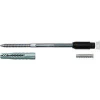 fischer Sistema di montaggio distanziatore Thermax 10/220 M6, Tassello Nero/grigio