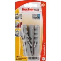 fischer Tassello ad espansione Dübel S 14 K grigio