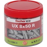 fischer Tassello universale UX 8x50 R, confezione grigio chiaro