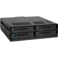 Icy Dock MB324SP-B array di dischi Desktop Nero, Inquadramento Nero, SATA, Seriale ATA II, Serial ATA III, Serial Attached SCSI (SAS), 440 g, Desktop, Nero