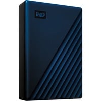 WD My Passport for Mac disco rigido esterno 4000 GB Blu, Hard-disk blu/Nero, 4000 GB, 3.2 Gen 1 (3.1 Gen 1), Blu