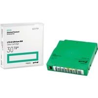 Hewlett Packard Enterprise LTO-8 Ultrium 30TB RW Data Cartridge Nastro dati vuoto 12000 GB 1,27 cm, Streamer-Medium verde, Nastro dati vuoto, LTO, 12000 GB, 30000 GB, 30 anno/i, 183 kA/m