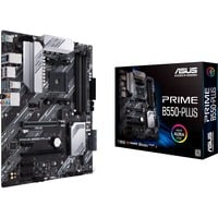 ASUS PRIME B550-PLUS AMD B550 Socket AM4 ATX, Scheda madre Nero/Argento, AMD, Socket AM4, AMD Ryzen 3000 Series, Socket AM4, DDR4-SDRAM, 128 GB