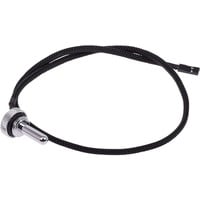 Alphacool 17364 parte e accessorio del sistema di raffreddamento del computer Sensore di temperatura cromo, Sensore di temperatura, Nero, Argento, 1 pz
