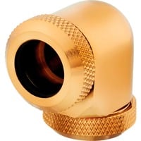 Corsair CX-9052023-WW parte e accessorio del sistema di raffreddamento del computer Guarnizione, Connessione oro, Guarnizione, Ottone, Oro, 1/4", 90°, 1,2 cm