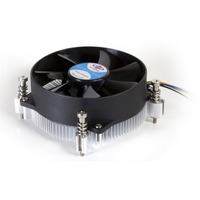 Dynatron K5 Processore Raffreddatore d'aria 9,2 cm Alluminio, Nero 1 pz, raffreddamento CPU  Raffreddatore d'aria, 9,2 cm, 1000 Giri/min, 2500 Giri/min, 29,85 dB, 46,96 pdc/min