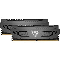 Patriot Viper Steel PVS464G360C8K memoria 64 GB 2 x 32 GB DDR4 3600 MHz grigio, 64 GB, 2 x 32 GB, DDR4, 3600 MHz, 288-pin DIMM