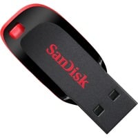 SanDisk Cruzer Blade unità flash USB 16 GB USB tipo A 2.0 Nero, Rosso, Chiavetta USB Nero, 16 GB, USB tipo A, 2.0, Senza coperchio, 2,5 g, Nero, Rosso