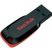 SanDisk Cruzer Blade unità flash USB 32 GB USB tipo A 2.0 Nero, Rosso, Chiavetta USB Nero, 32 GB, USB tipo A, 2.0, Senza coperchio, 2,5 g, Nero, Rosso