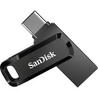 SanDisk Ultra Dual Drive Go unità flash USB 64 GB USB Type-A / USB Type-C 3.2 Gen 1 (3.1 Gen 1) Nero, Chiavetta USB Nero, 64 GB, USB Type-A / USB Type-C, 3.2 Gen 1 (3.1 Gen 1), 150 MB/s, Girevole, Nero