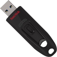 SanDisk Ultra unità flash USB 32 GB USB tipo A 3.2 Gen 1 (3.1 Gen 1) Nero, Chiavetta USB Nero/Rosso, 32 GB, USB tipo A, 3.2 Gen 1 (3.1 Gen 1), 100 MB/s, Lamina di scorrimento, Nero