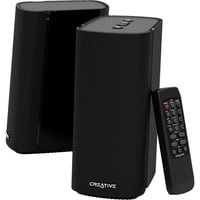 Creative T100 Range completo Nero Con cavo e senza cavo 20 W, Altoparlante PC Nero, Range completo, 2.0 canali, Con cavo e senza cavo, 20 W, 50 - 20000 Hz, Nero
