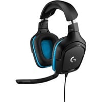 Logitech G432 Cuffia Padiglione auricolare Connettore 3.5 mm Nero, Blu, Cuffia da gioco Nero/Blu, Cuffia, Padiglione auricolare, Giocare, Nero, Blu, Stereofonico, Cablato
