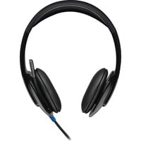 Logitech H540 Auricolare Cablato A Padiglione Ufficio USB tipo A Nero, Headset Nero, Cablato, Ufficio, 20 - 20000 Hz, 120 g, Auricolare, Nero, Vendita al dettaglio