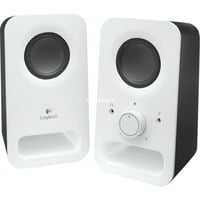 Logitech Z150 6 W Bianco Cablato, Altoparlante PC bianco, 2.0 canali, Cablato, 6 W, Bianco