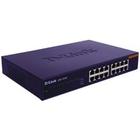 D-Link DES-1016D Non gestito, Interruttore Nero, Non gestito, Full duplex