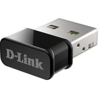 D-Link DWA-181 scheda di rete e adattatore WLAN, Adattatore Wi-Fi Wireless, USB, WLAN, Wi-Fi 5 (802.11ac), Nero