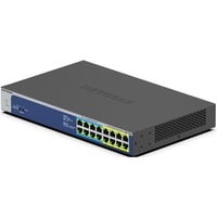 Netgear GS516UP Non gestito Gigabit Ethernet (10/100/1000) Supporto Power over Ethernet (PoE) Grigio, Interruttore Non gestito, Gigabit Ethernet (10/100/1000), Full duplex, Supporto Power over Ethernet (PoE), Montaggio rack